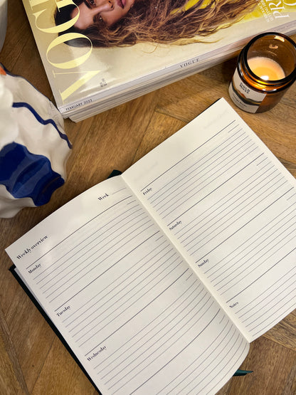 Undated Daily Productivity Planner